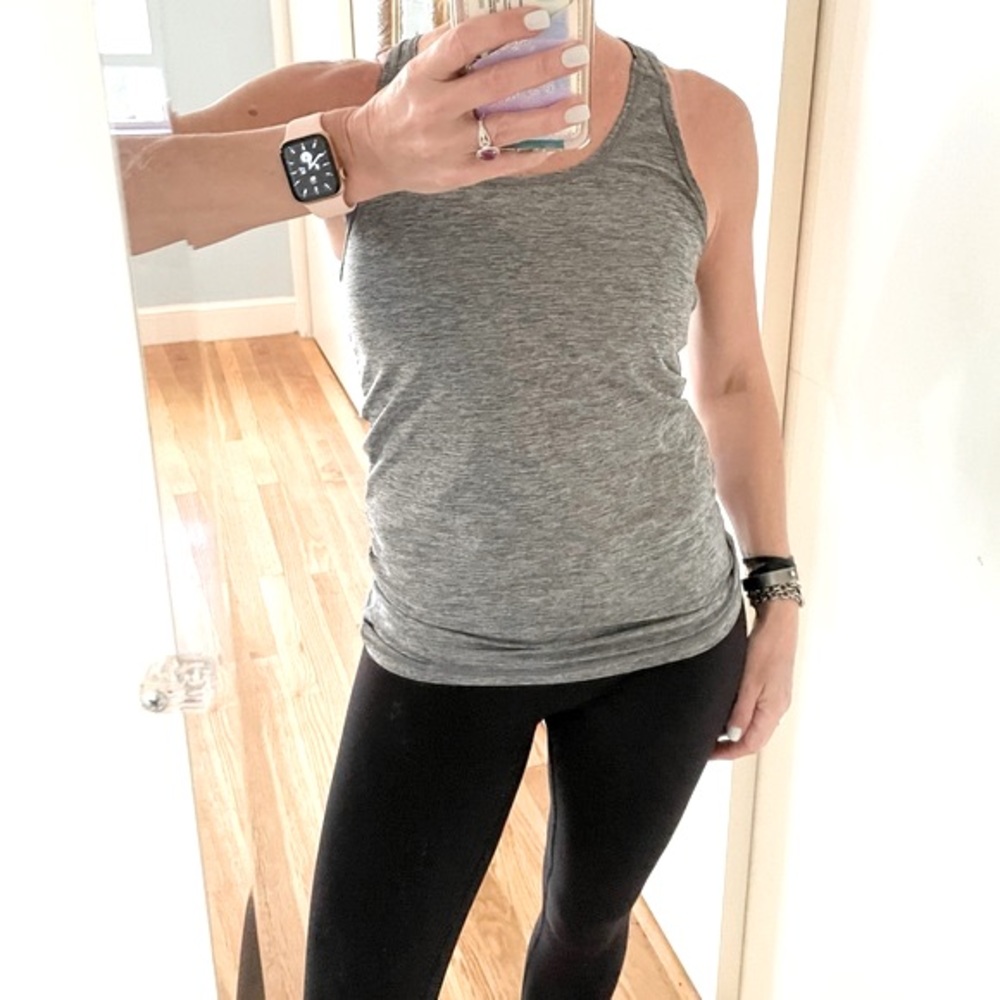 Head Grey Racerback Hi-Lo Tank Top - Picture 5 of 11